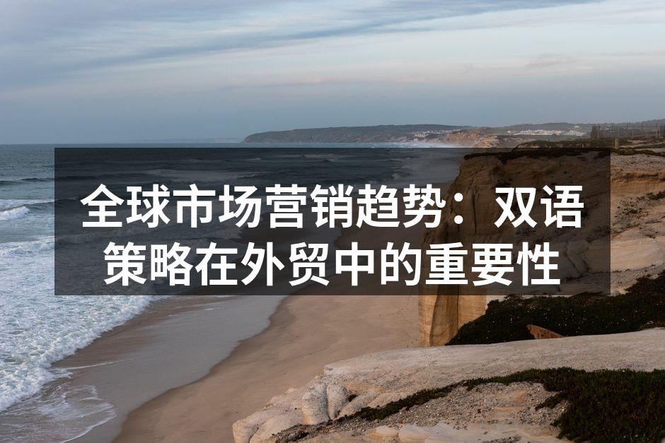全球市场营销趋势：双语策略在外贸中的重要性